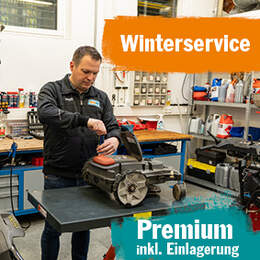 1256190 - Mähroboter Winterservice Premium (inklusive Einlagerung)