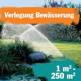 1256637 - Bewässerungssystem-Verlegung: 1 bis 250 m²
